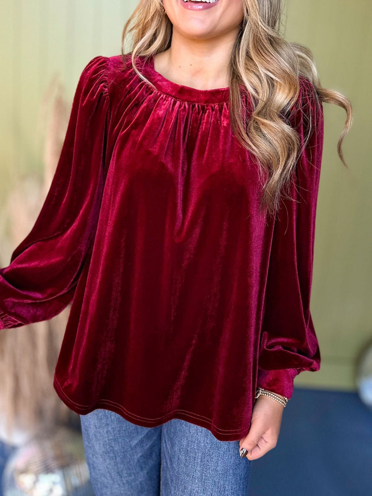 Hood Crew Neck Long Sleeve Splicing Velvet T-shirts