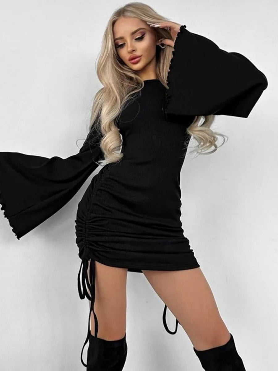 Liber Autumn Women's Solid Color Solid Color Mini&Short Dresses