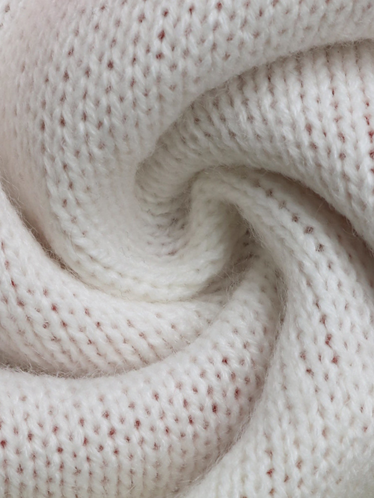 Sweet And Versatile Christmas Bow Jacquard Loose Long-sleeved Round Neck Sweater