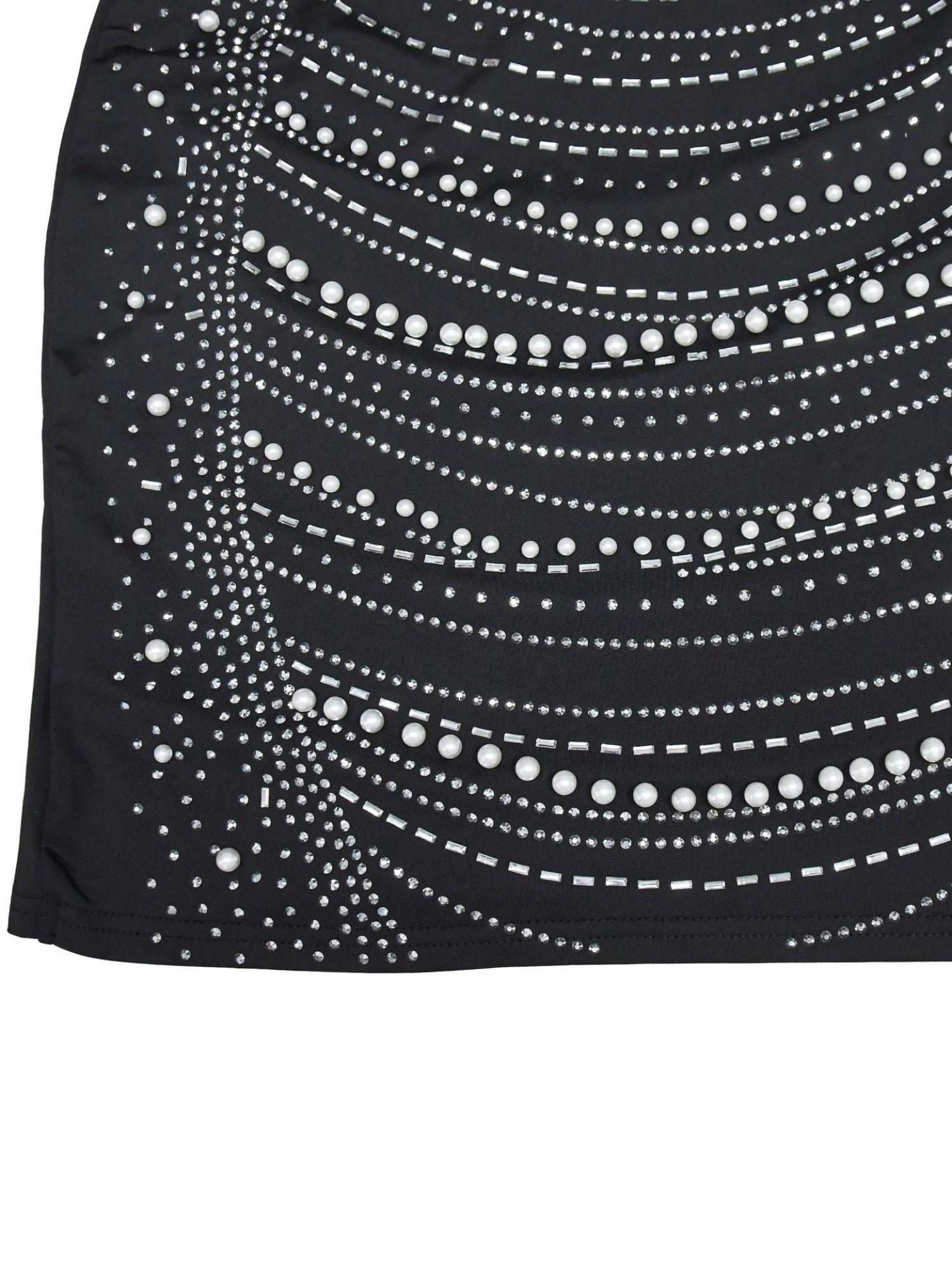 Rhinestone-studded Camisoles Slim-fit Party Party Shiny Mini&Short Dresses