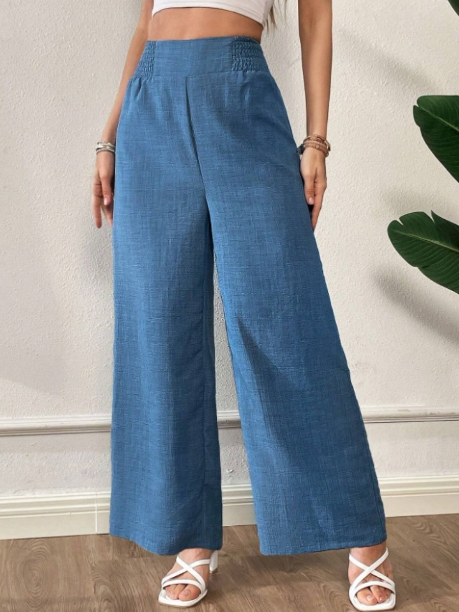 Casual style Straight-leg Pants
