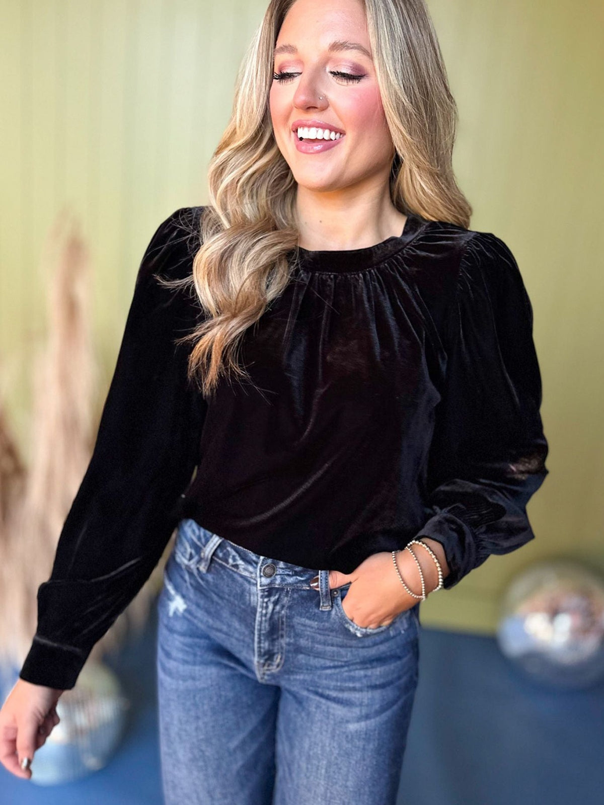 Hood Crew Neck Long Sleeve Splicing Velvet T-shirts