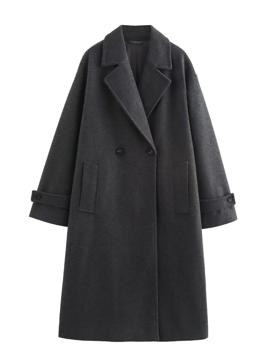 Black Woolen Coat