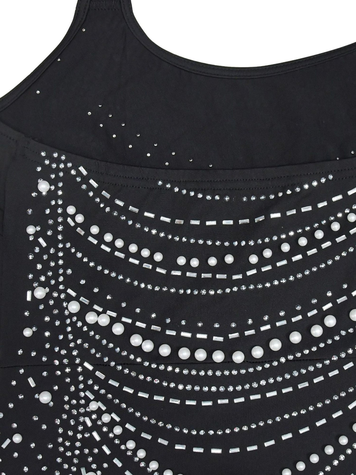 Rhinestone-studded Camisoles Slim-fit Party Party Shiny Mini&Short Dresses