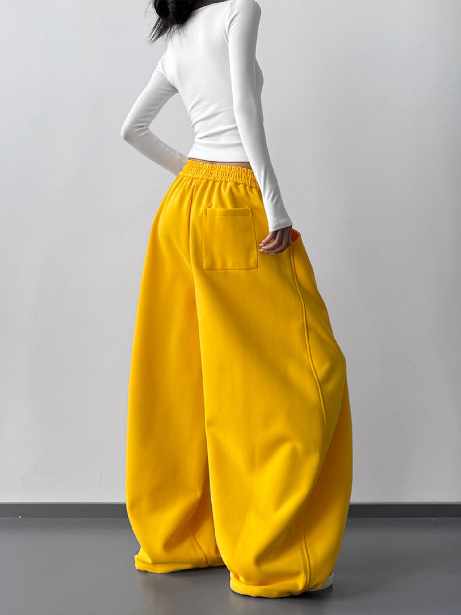 Drawstring Sweatpants Drape Sweatpants