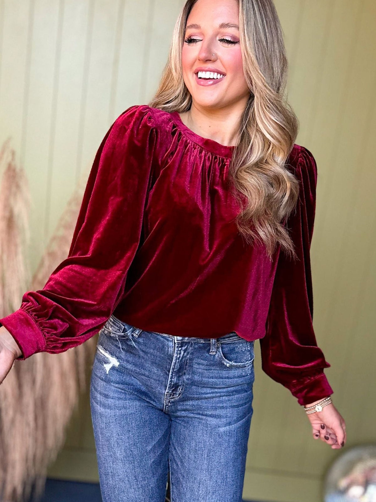 Hood Crew Neck Long Sleeve Splicing Velvet T-shirts